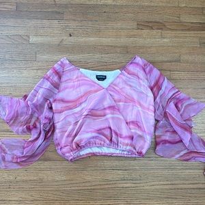 Bebe Pink Top